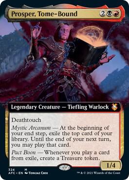 Prosper, Tome-Bound (Extended Art) (324) [Forgotten Realms Commander] [Extended Art]
