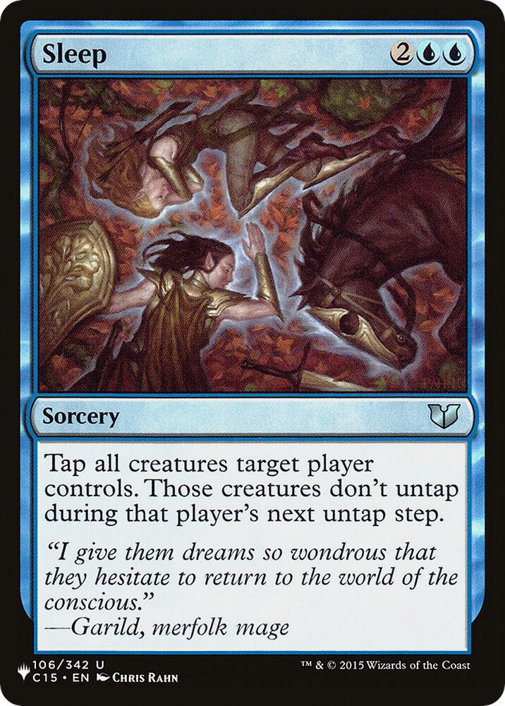Sleep (C15) (106/342) [The List]