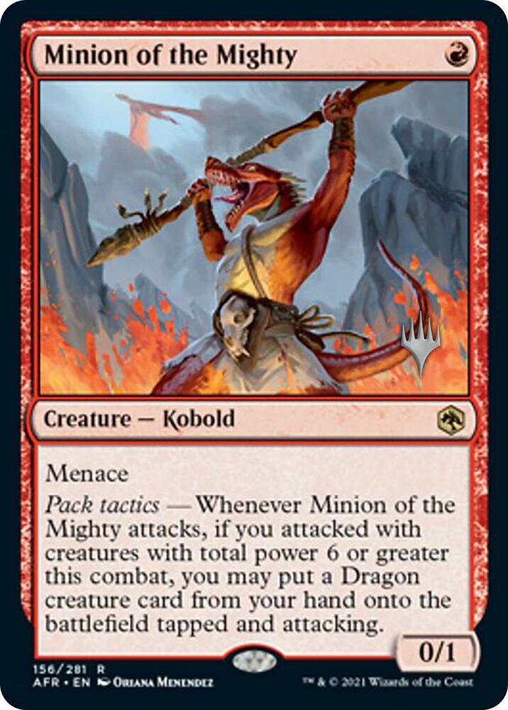 Minion of the Mighty (156) [Adventures in the Forgotten Realms Promos]
