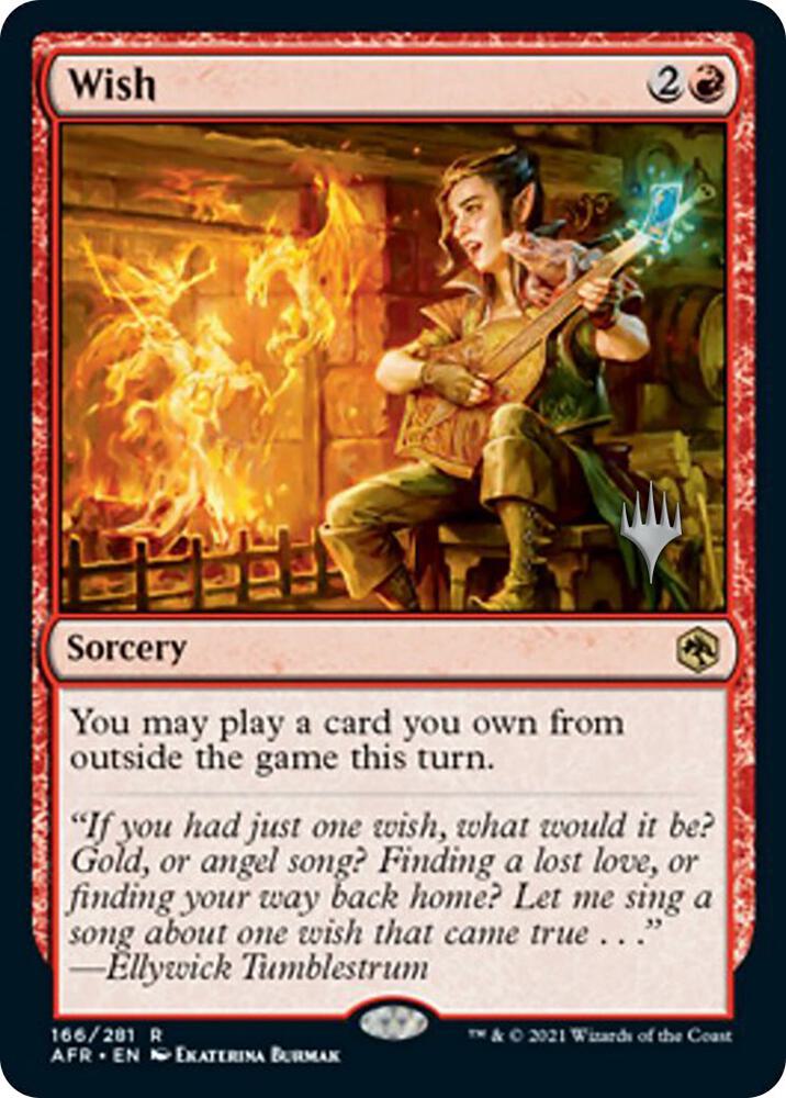 Wish (166) [Adventures in the Forgotten Realms Promos]
