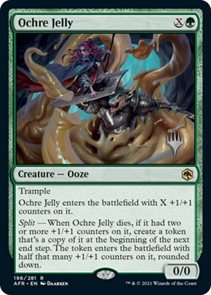 Ochre Jelly (196) [Adventures in the Forgotten Realms Promos]
