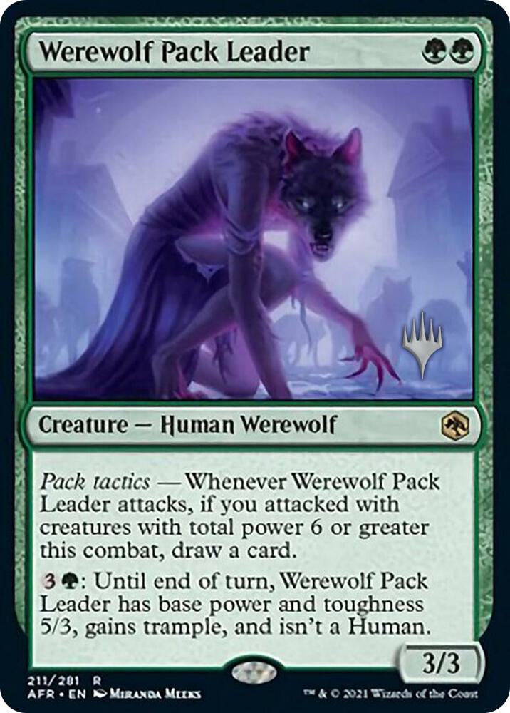 Werewolf Pack Leader (211) [Adventures in the Forgotten Realms Promos]