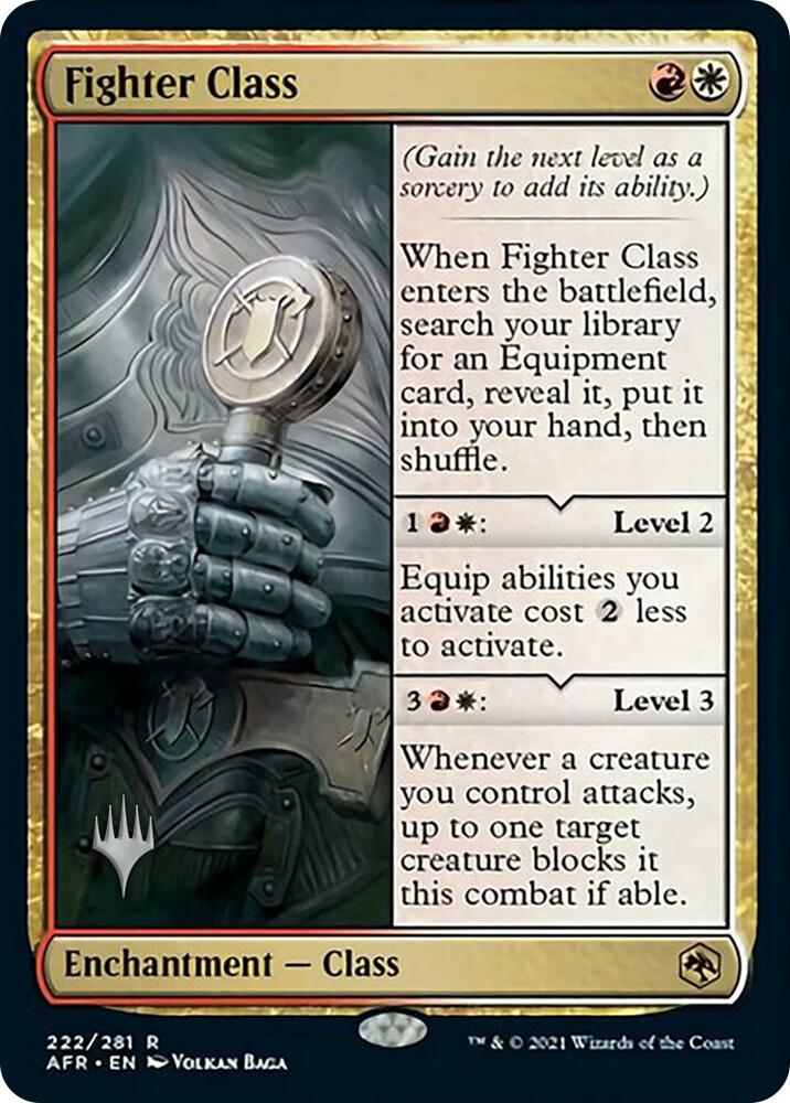 Fighter Class (222) [Adventures in the Forgotten Realms Promos]
