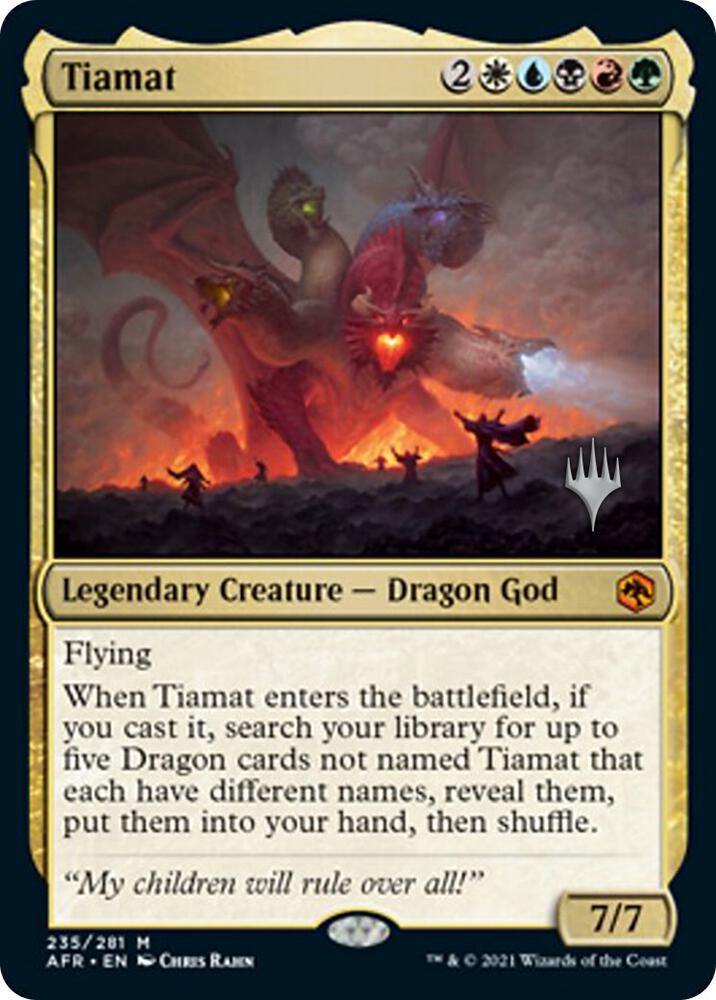 Tiamat (235) [Adventures in the Forgotten Realms Promos]
