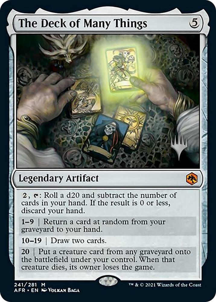 The Deck of Many Things (241) [Adventures in the Forgotten Realms Promos]