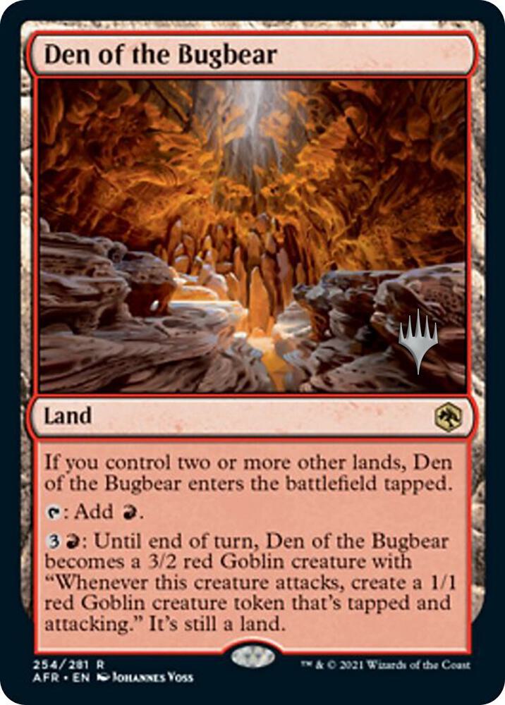 Den of the Bugbear (254) [Adventures in the Forgotten Realms Promos]