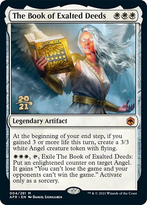 The Book of Exalted Deeds (4) [Prerelease Cards]
