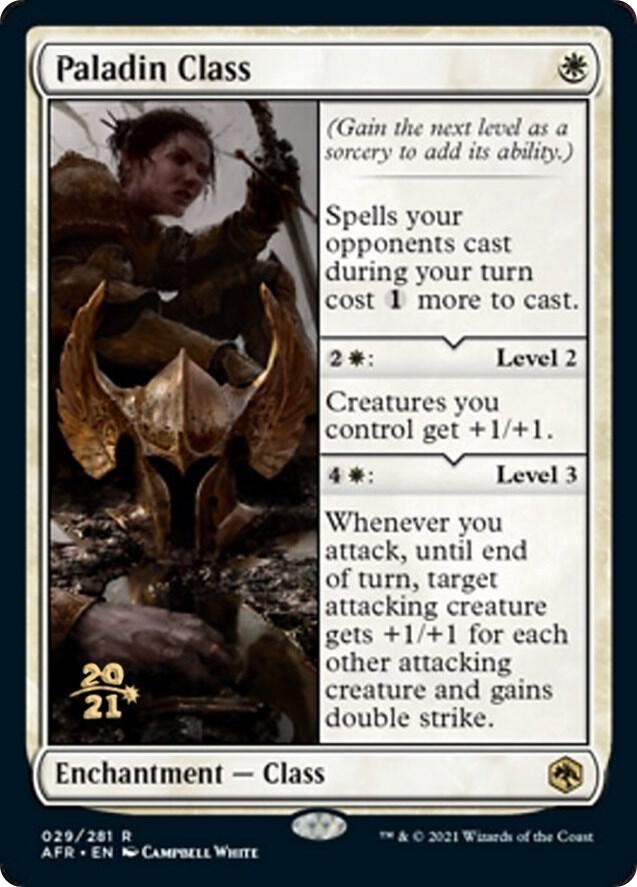 Paladin Class (29) [Prerelease Cards]