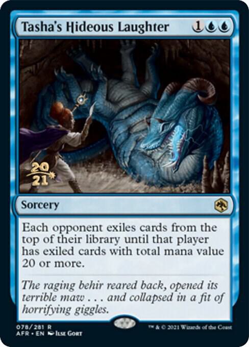 Tasha's Hideous Laughter (78) [Prerelease Cards]
