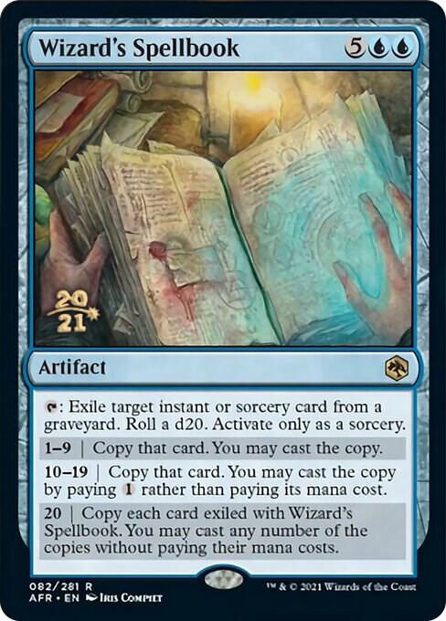 Wizard's Spellbook (82) [Prerelease Cards]