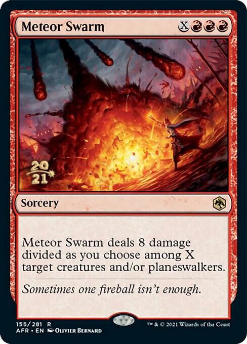 Meteor Swarm (155) [Prerelease Cards]
