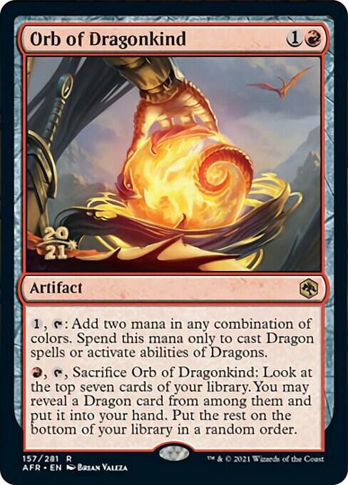 Orb of Dragonkind (157) [Prerelease Cards]