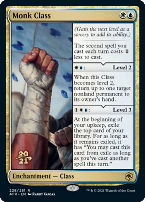 Monk Class (228) [Prerelease Cards]