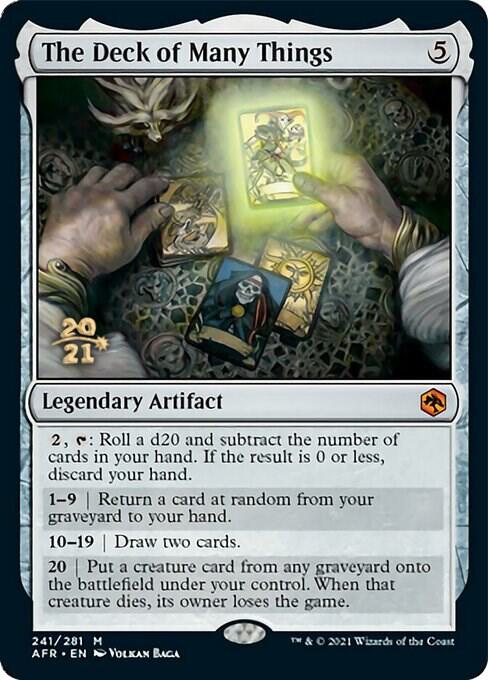 The Deck of Many Things (241) [Prerelease Cards]