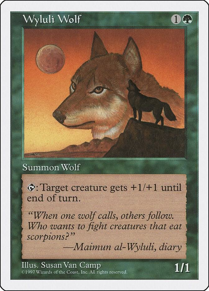 Wyluli Wolf (345) [Fifth Edition]