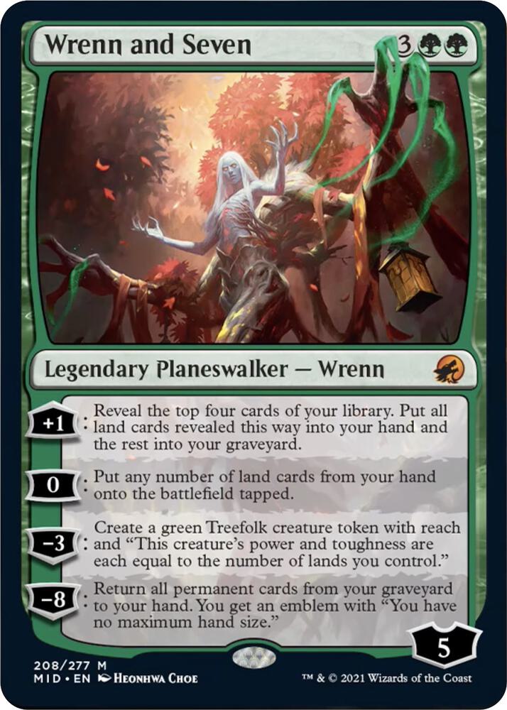 Wrenn and Seven (208) [Innistrad: Midnight Hunt]