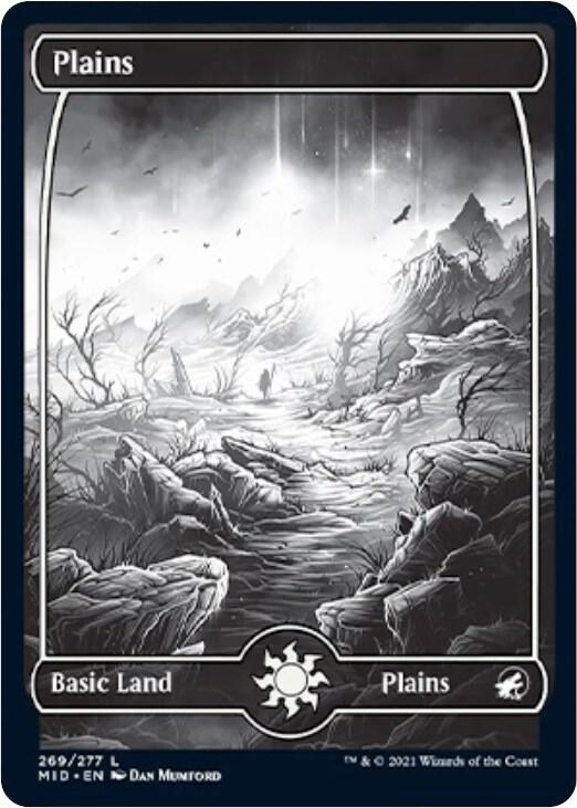 Plains (269) [Innistrad: Midnight Hunt] [Full Art, Showcase]