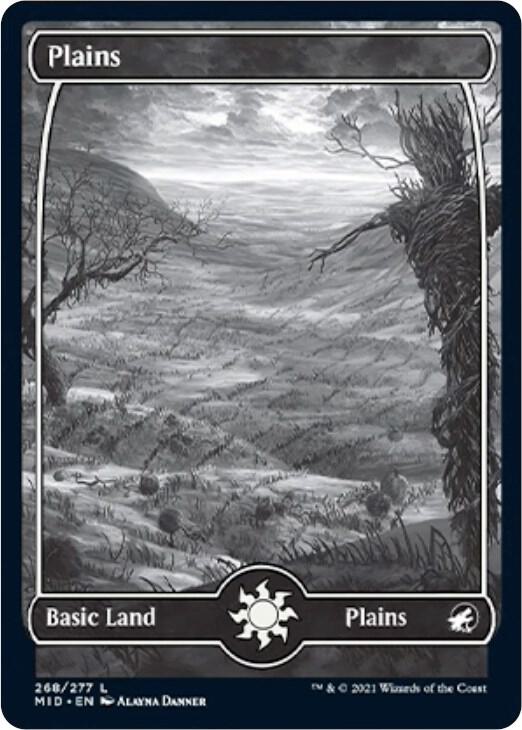 Plains (268) [Innistrad: Midnight Hunt] [Full Art, Showcase]