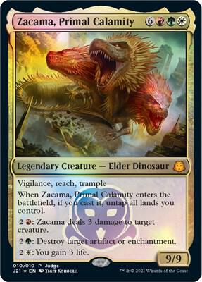 Zacama, Primal Calamity (10) [Judge Promos]