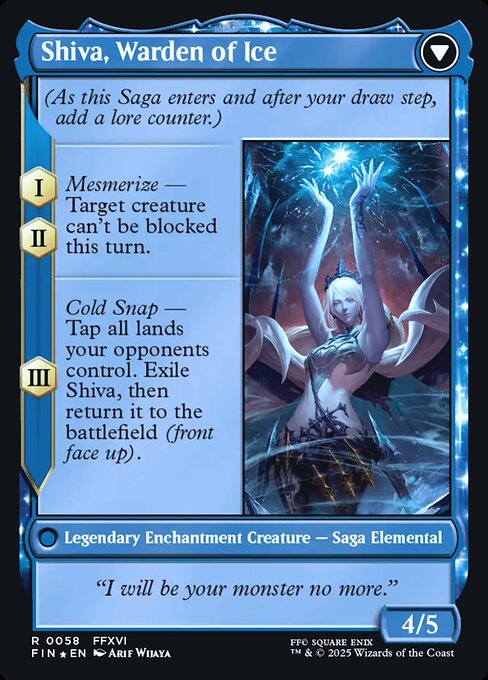 Jill, Shiva's Dominant (58) [Prerelease Cards] Reverse