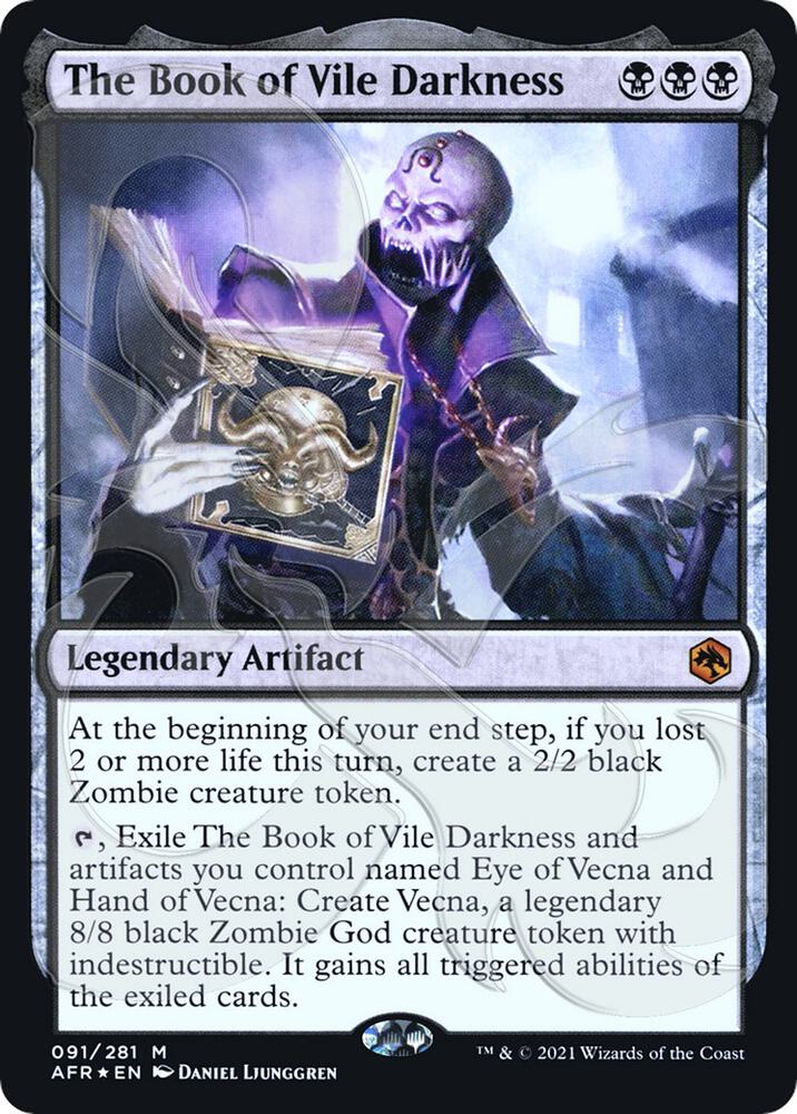 The Book of Vile Darkness (91) [AFR Ampersand Promos]
