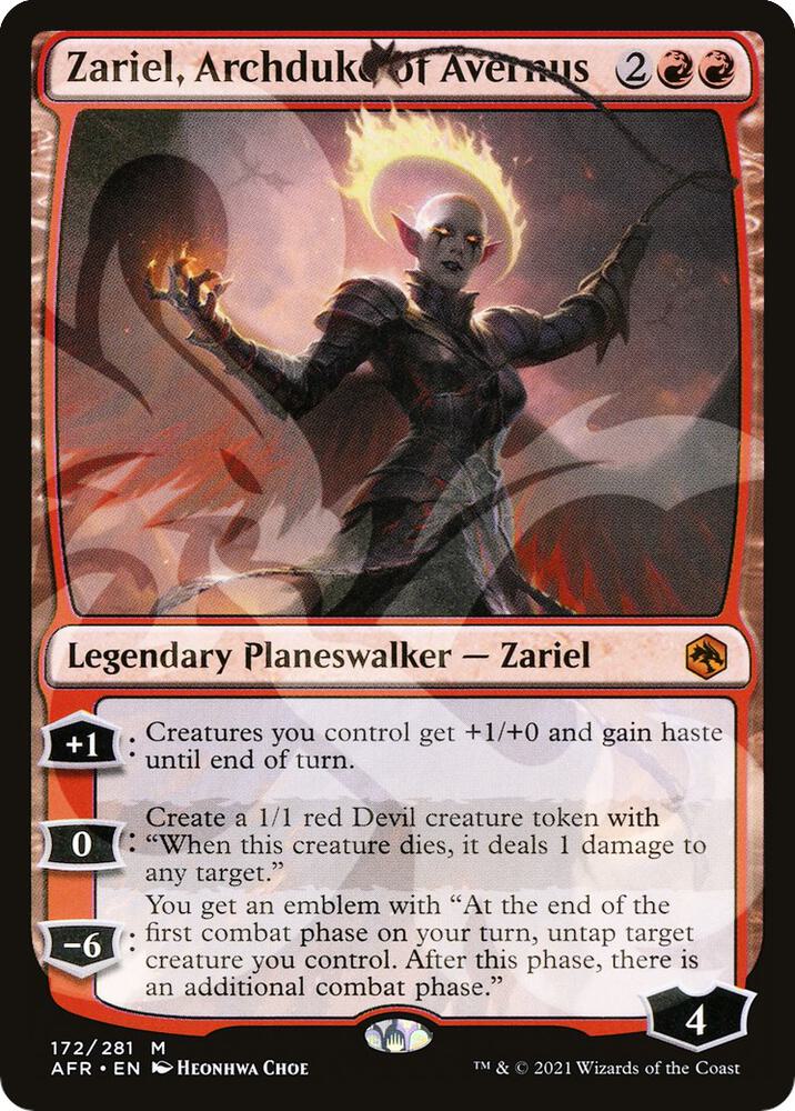 Zariel, Archduke of Avernus (172) [AFR Ampersand Promos]