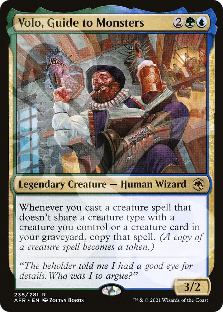 Volo, Guide to Monsters (238) [AFR Ampersand Promos]