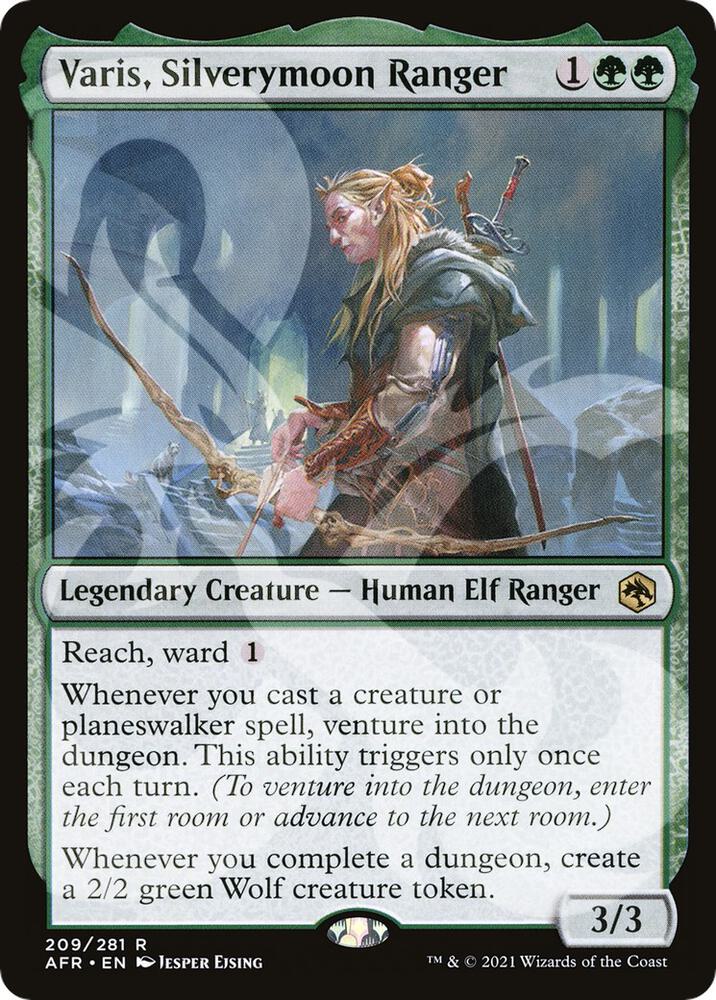 Varis, Silverymoon Ranger (209) [AFR Ampersand Promos]
