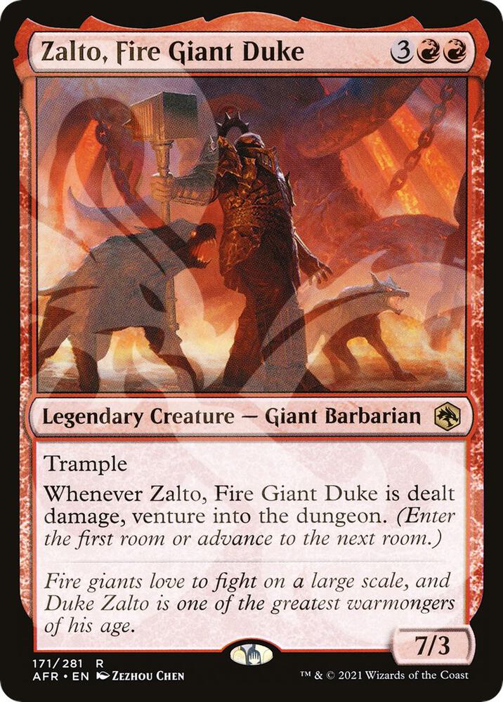 Zalto, Fire Giant Duke (171) [AFR Ampersand Promos]
