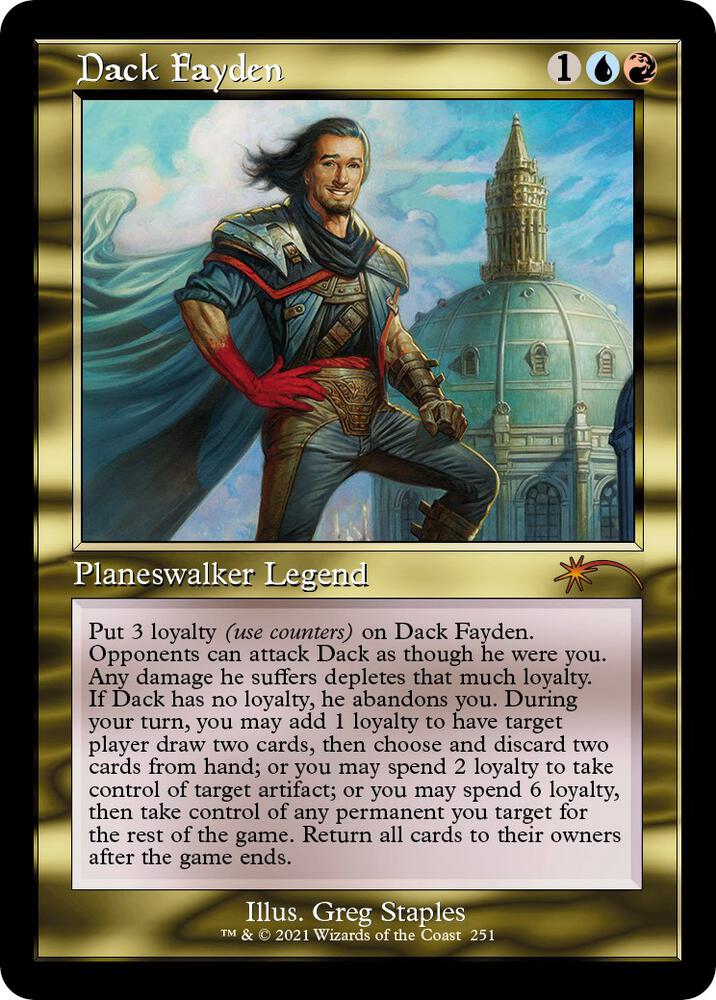 Dack Fayden (251) [Secret Lair Drop]