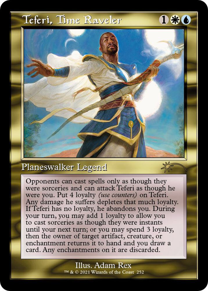 Teferi, Time Raveler (252) [Secret Lair Drop]