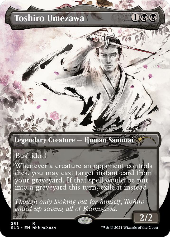 Toshiro Umezawa (261) [Secret Lair Drop] [Borderless]