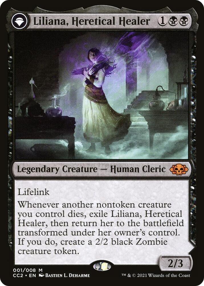 Liliana, Heretical Healer (1) [Commander Collection: Black]