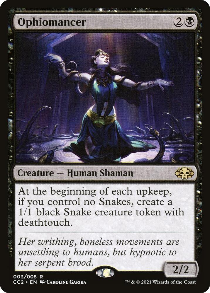 Ophiomancer (3) [Commander Collection: Black]