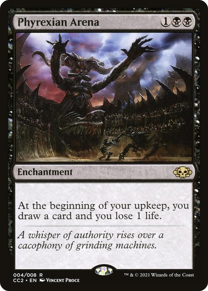 Phyrexian Arena (4) [Commander Collection: Black]