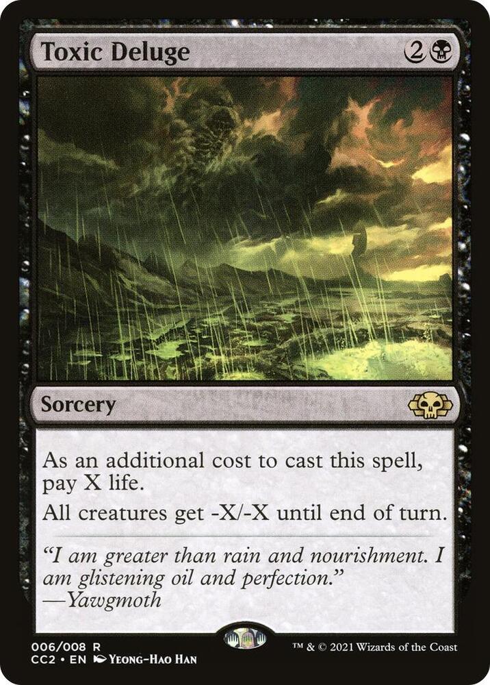 Toxic Deluge (6) [Commander Collection: Black]