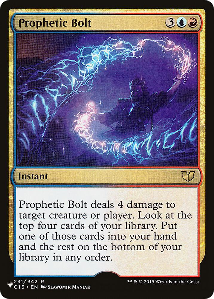Prophetic Bolt (231/342) [The List]