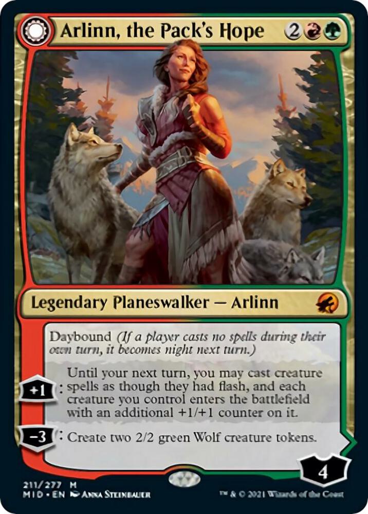 Arlinn, the Pack's Hope (211) [Innistrad: Midnight Hunt]