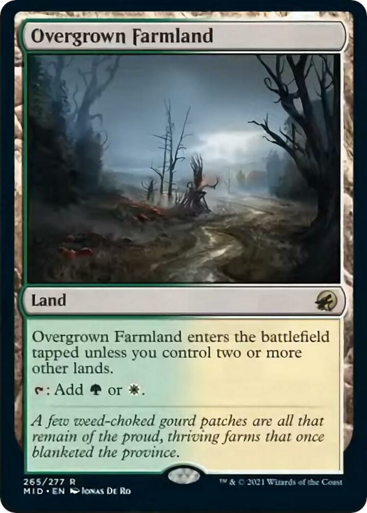 Overgrown Farmland (265) [Innistrad: Midnight Hunt]
