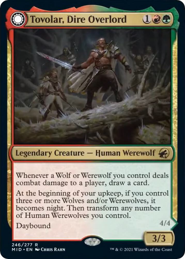 Tovolar, Dire Overlord (246) [Innistrad: Midnight Hunt]