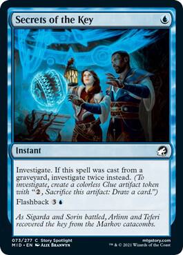 Secrets of the Key (73) [Innistrad: Midnight Hunt]