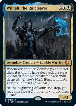 Wilhelt, the Rotcleaver (2) [Midnight Hunt Commander]