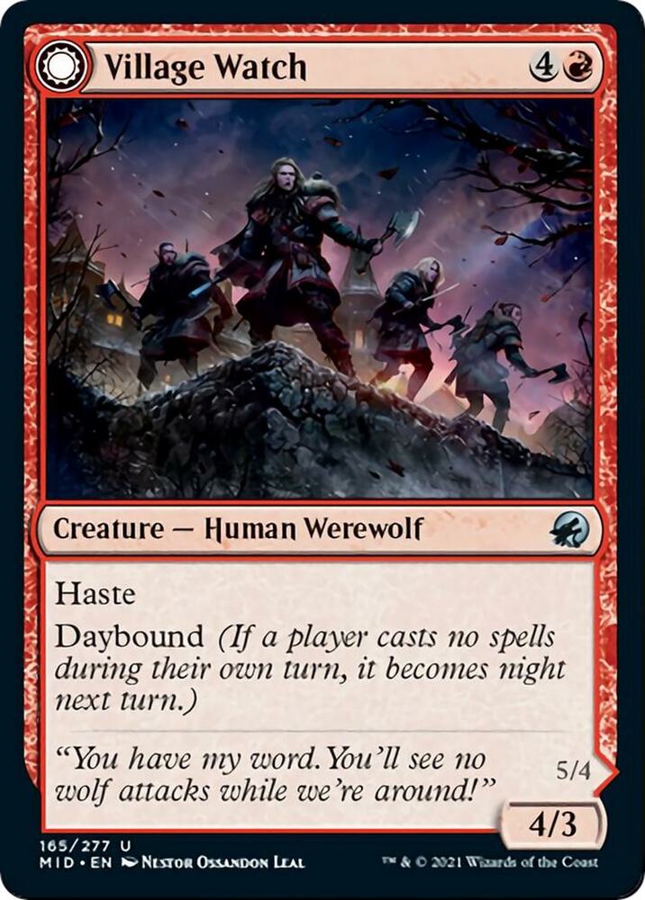 Village Watch (165) [Innistrad: Midnight Hunt]