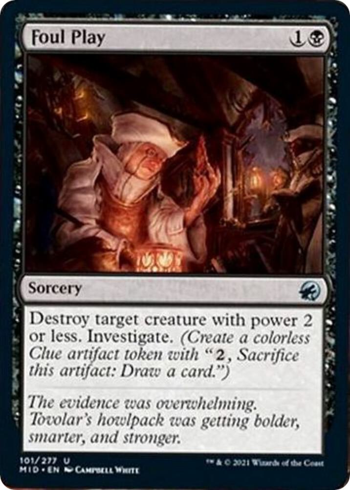 Foul Play (101) [Innistrad: Midnight Hunt]