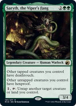 Saryth, the Viper's Fang (197) [Innistrad: Midnight Hunt]