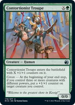 Contortionist Troupe (178) [Innistrad: Midnight Hunt]
