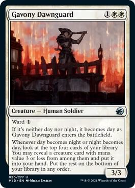 Gavony Dawnguard (20) [Innistrad: Midnight Hunt]