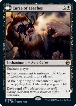 Curse of Leeches (94) [Innistrad: Midnight Hunt]