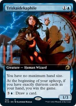 Triskaidekaphile (Extended Art) (342) [Innistrad: Midnight Hunt] [Extended Art]