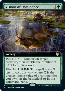 Visions of Dominance (Extended Art) (75) [Midnight Hunt Commander] [Extended Art]